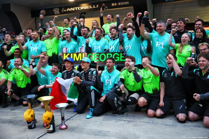 Vainqueur en Chine, Antonelli a (…)