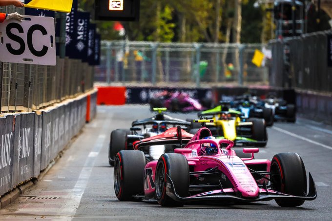 F2, Bakou, Course Principale 1 : (…)