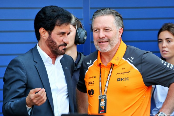McLaren F1 adresse une lettre explosive